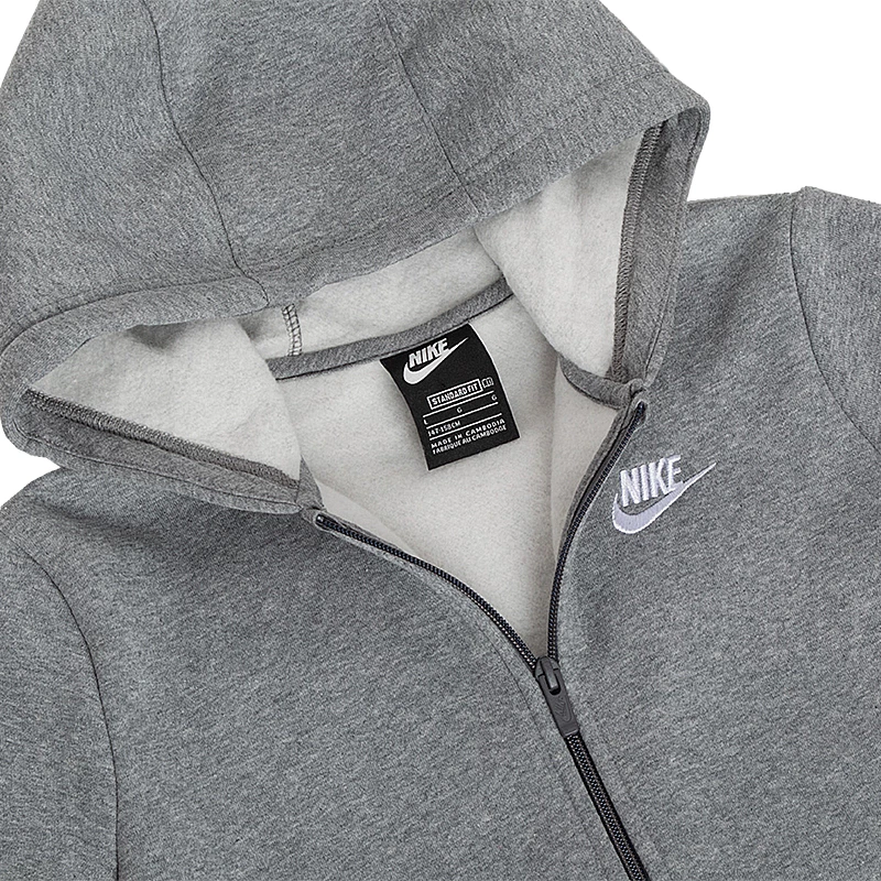 Костюм спортивний Nike B NSW CORE BF TRK SUIT Унісекс (8-15) р.L Білий/Сірий