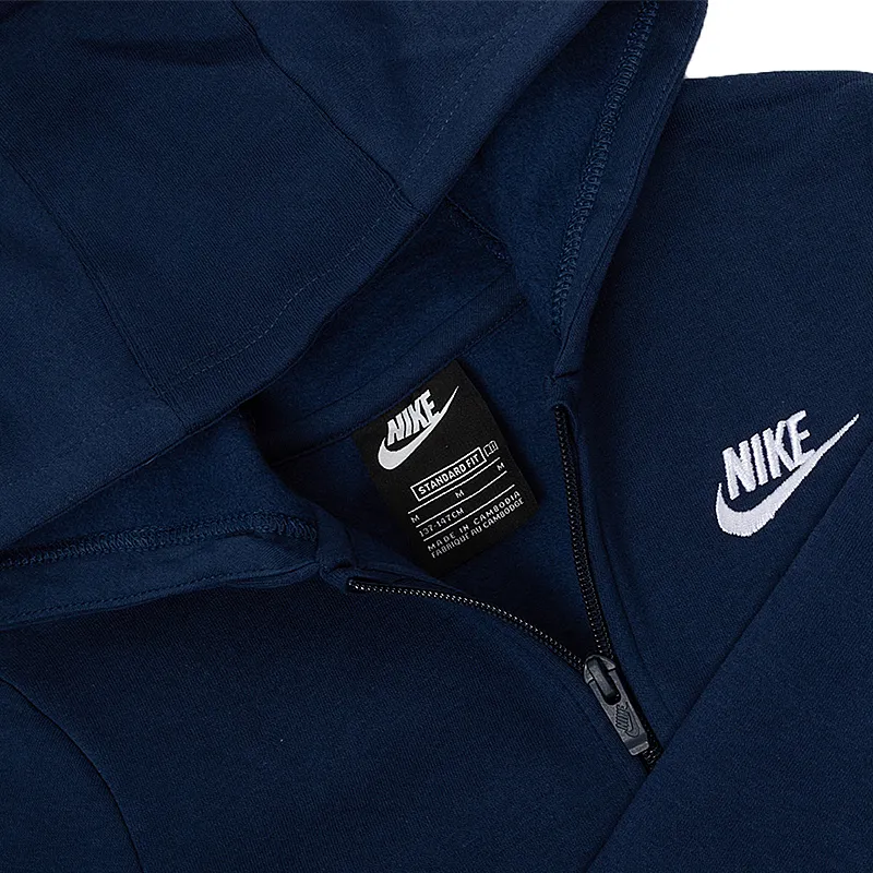 Костюм Nike U NSW TRK SUIT CORE BF Унісекс дитячий (8-15) р.XS Синій