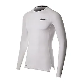 Футболка Nike M NP TOP LS TIGHT Чоловіки р.XL Білий