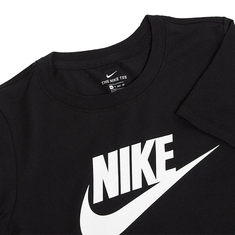 Футболка Nike W NSW TEE ESSNTL ICON FUTUR Жінки р.M Чорний