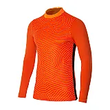 Футболка Nike Jersey Gardien III Long Sleeve Чоловіки р.S Чорний/Помаранчевий