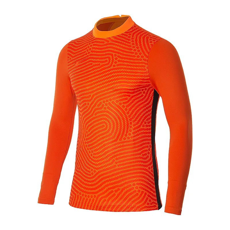 Футболка Nike Jersey Gardien III Long Sleeve Чоловіки р.S Чорний/Помаранчевий