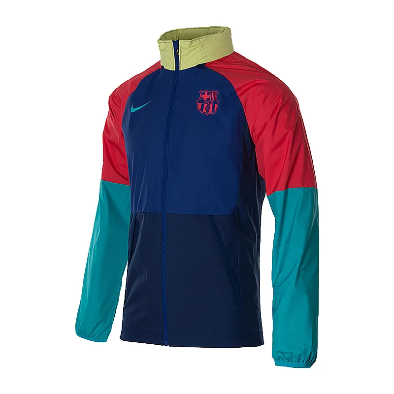 Вітровка Nike FCB M NK AWF LTE JKT GX Чоловіки р.S Комбінований