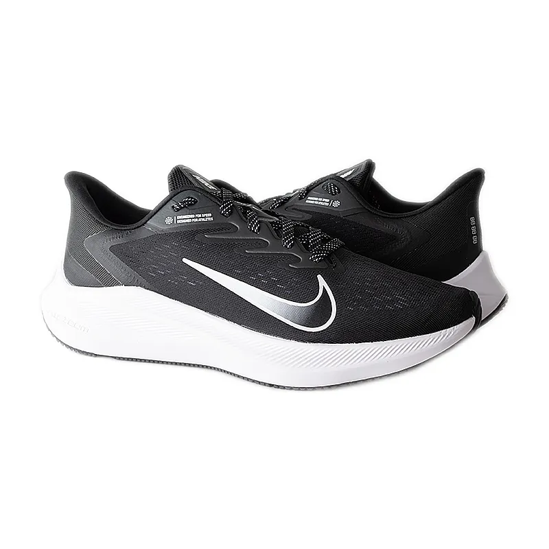 Кросівки Nike Air Zoom Winflo 7 Чоловіки р.38.5 Чорний