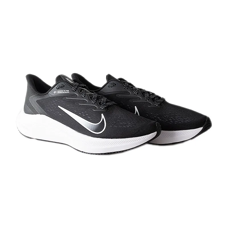 Кросівки Nike Air Zoom Winflo 7 Чоловіки р.38.5 Чорний