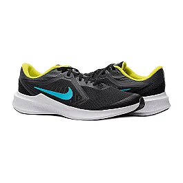 Кросівки Nike DOWNSHIFTER 10 (GS) Унісекс (8-15) р.38.5 Білий/Чорний