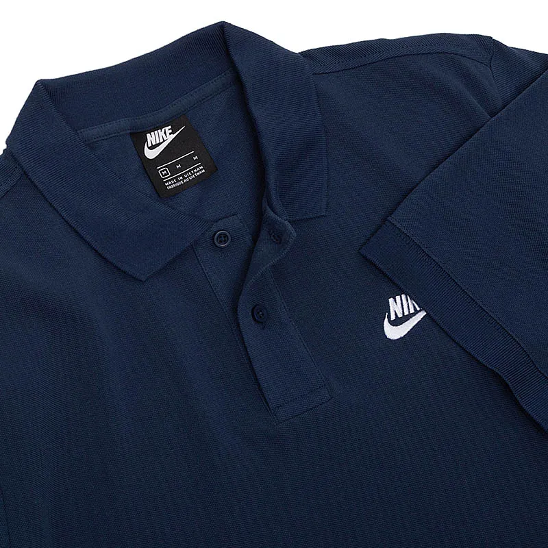 Футболка Nike M NSW SCE POLO MATCHUP PQ Чоловіча р.S Синій