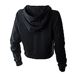 Кофта Nike W NSW ESSNTL FLC GX CROP HDY Жіноча р.XS Чорний