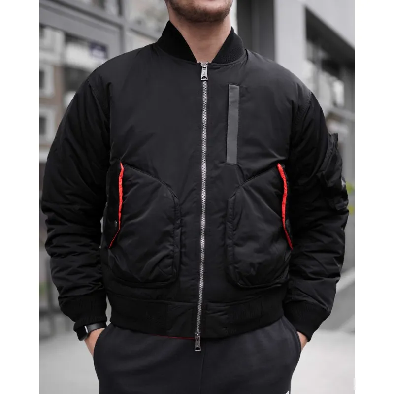 Куртка Jordan M J MA-1 JACKET Чоловіки р.M Чорний