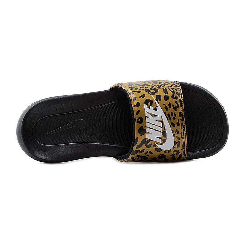 Тапочки Nike W VICTORI ONE SLIDE PRINT Жіноча р.40.5 Комбінований/Чорний