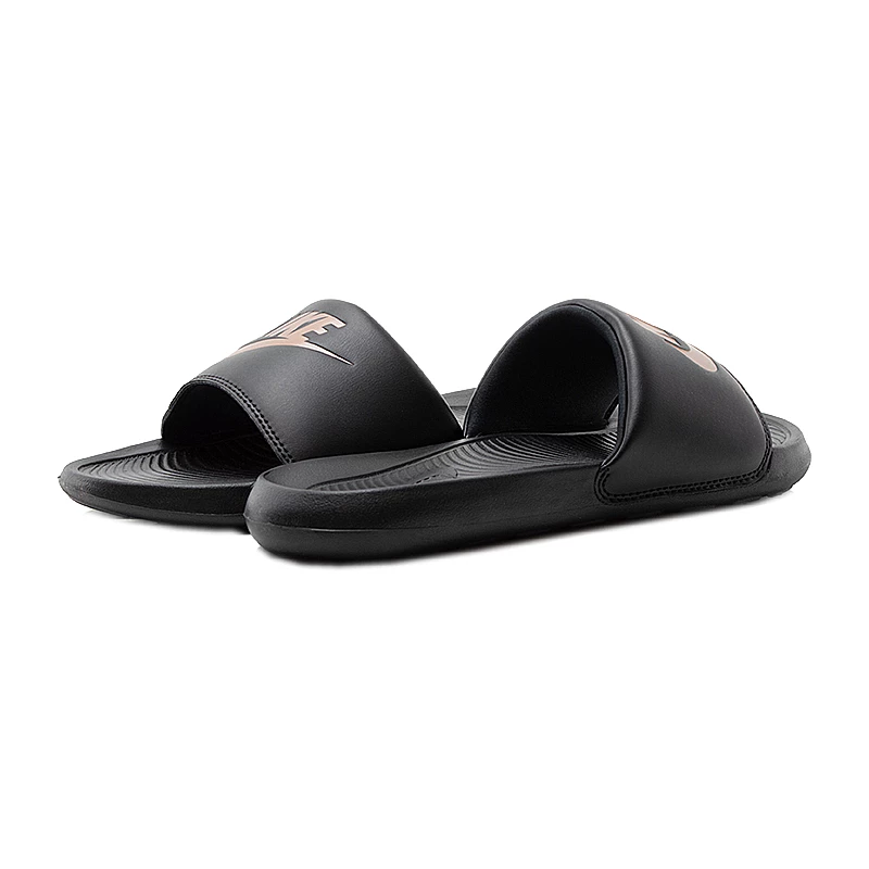 Тапочки Nike W VICTORI ONE SLIDE Жіноча р.38 Чорний