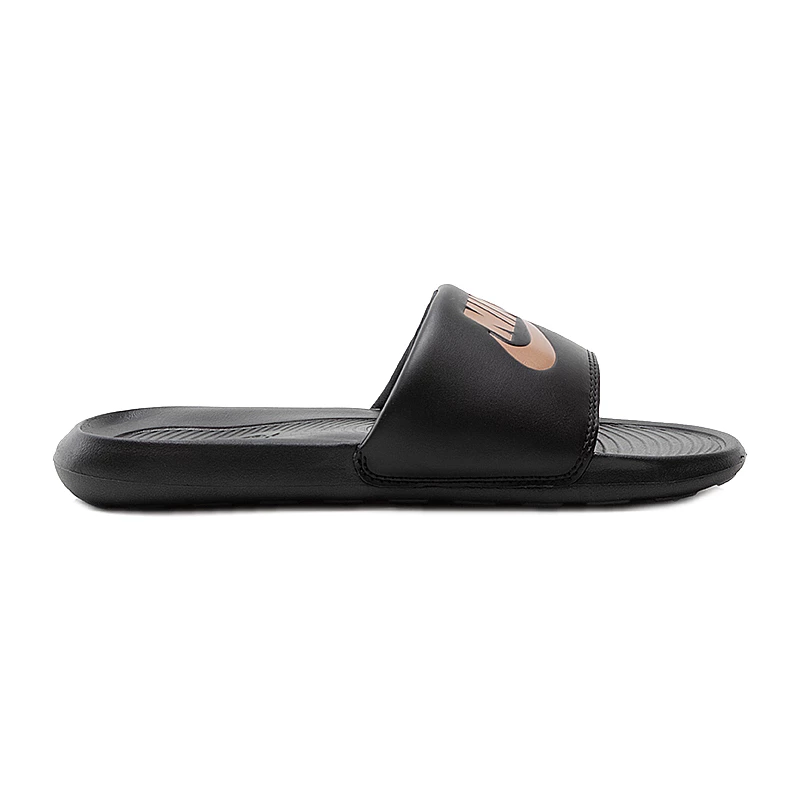 Тапочки Nike W VICTORI ONE SLIDE Жіноча р.38 Чорний