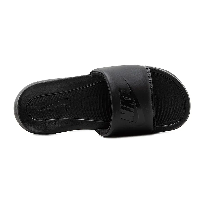 Тапочки Nike W VICTORI ONE SLIDE Жіноча р.38 Чорний