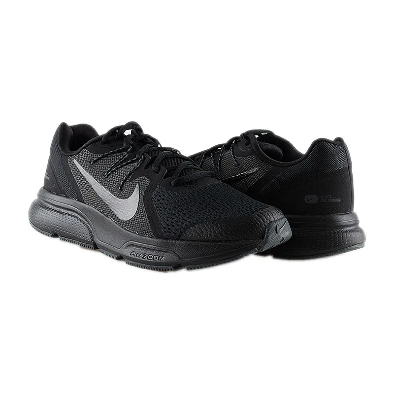 Кросівки Nike Zoom Span 3 Чоловіки р.41 Чорний