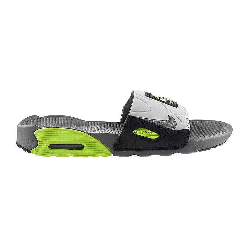 Тапочки Nike WMNS AIR MAX 90 SLIDE Жіноча р.38 Чорний/Сірий