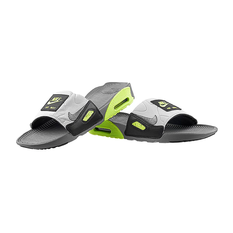 Тапочки Nike WMNS AIR MAX 90 SLIDE Жіноча р.38 Чорний/Сірий