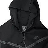 Толстовка Nike M NSW TCH FLC HOODIE FZ WR Чоловіки р.2XL Чорний