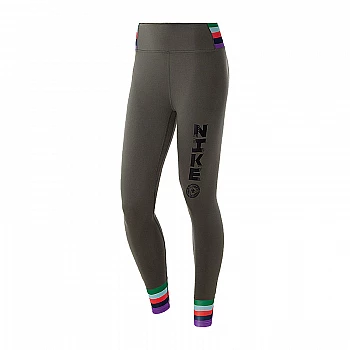 Лосіни Nike W NK ONE ICNCLSH PT 7/8 TGT B Жіноча р.XS Хакі/Комбінований
