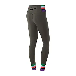 Лосіни Nike W NK ONE ICNCLSH PT 7/8 TGT B Жіноча р.XS Хакі/Комбінований