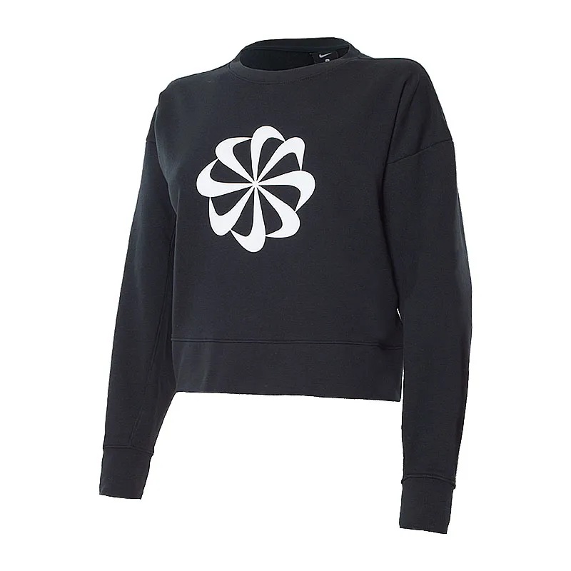 Толстовка Nike W NK ICNCLSH DRY FLC PT TP GD Жіноча р.M Чорний/Білий