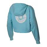 Толстовка Nike W NK ICNCLSH DRY FLC PT TP GD Жіноча р.XS Блакитний