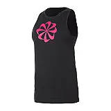 Майка Nike W NK DRY TANK DFC ICON CLASH Жіноча р.S Рожевий/Чорний
