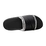 Тапочки Nike OffCourt Leather Жіноча р.38 Сірий/Чорний