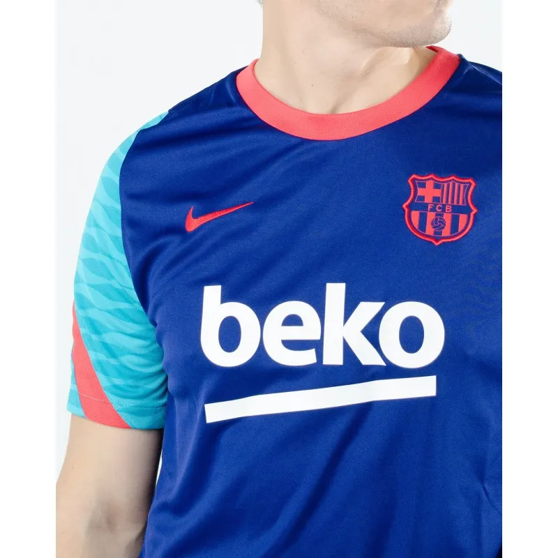 Футболка Nike FCB M NK BRT STRK TOP SS Чоловіча р.S Блакитний