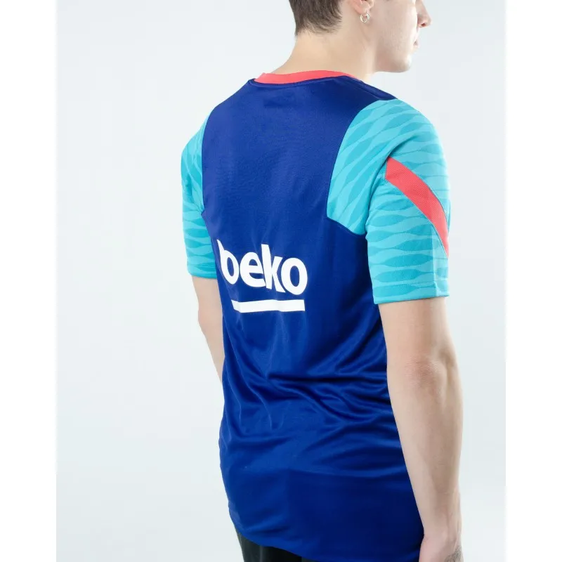 Футболка Nike FCB M NK BRT STRK TOP SS Чоловіча р.S Блакитний