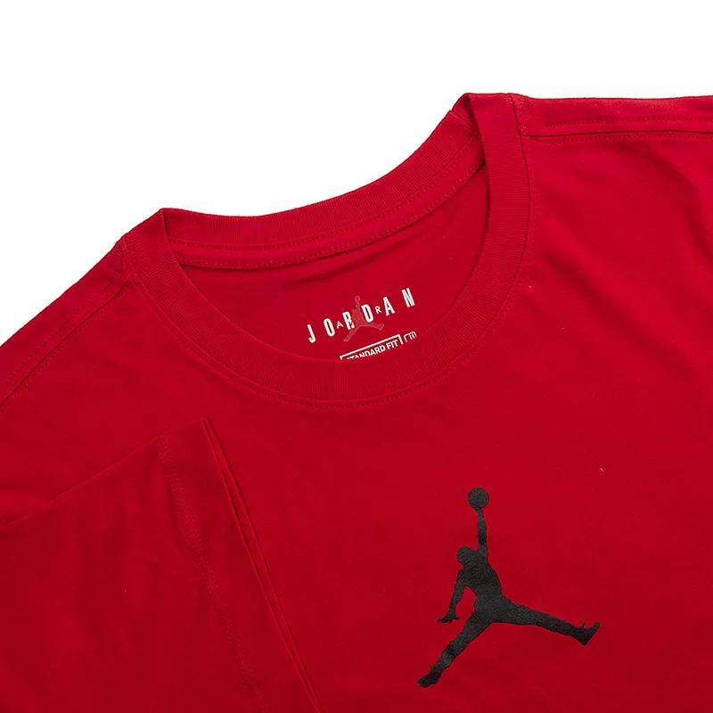 Футболка Nike M J JUMPMAN DFCT SS CREW Чоловіча р.M Червоний