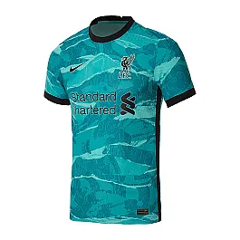 Футболка Nike LFC M VAPOR MTCH JSY SS AW Чоловіча р.S Чорний/Бірюзовий