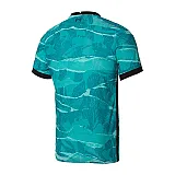 Футболка Nike LFC M VAPOR MTCH JSY SS AW Чоловіча р.S Чорний/Бірюзовий