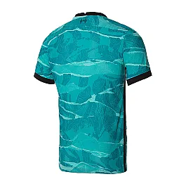 Футболка Nike LFC M VAPOR MTCH JSY SS AW Чоловіча р.S Чорний/Бірюзовий