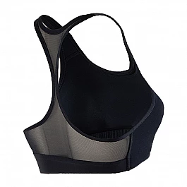 Топ Nike W NK SWOOSH LOGO BRA PAD Жінки р.XS Чорний