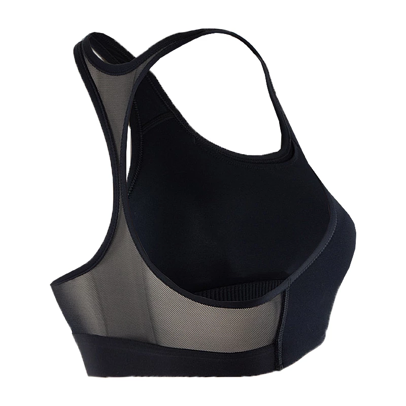 Топ Nike W NK SWOOSH LOGO BRA PAD Жінки р.XS Чорний