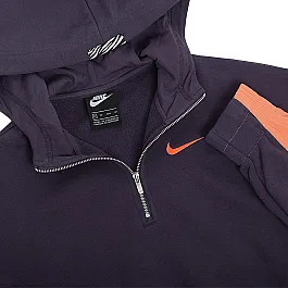 Толстовка Nike W NSW ICN CLSH HOODIE QZ MIX Жінки р.XS Рожевий/Фіолетовий
