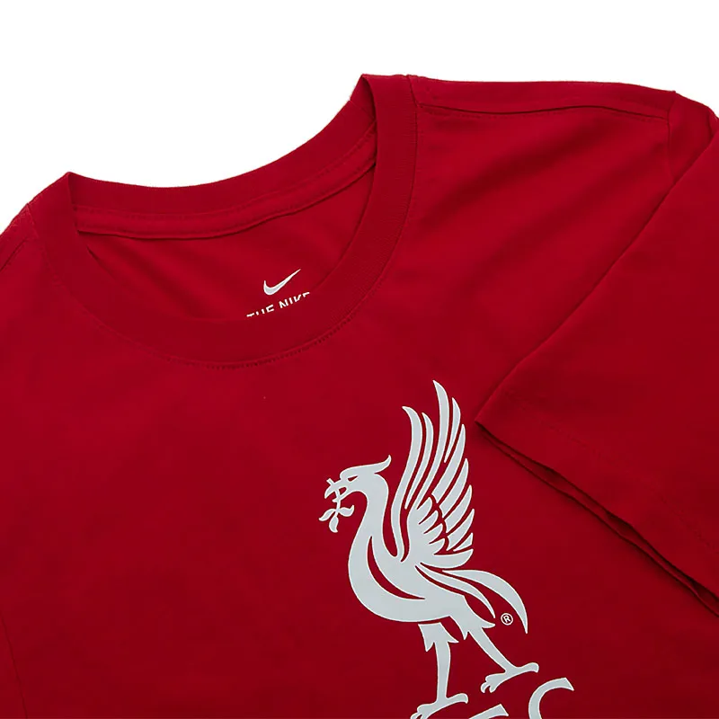 Футболка Nike LFC M NK TEE EVERGREEN CREST Чоловіки р.M Червоний