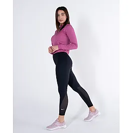 Футболка Nike W NSW AIR MOCK LS RIB Жіноча р.S Рожевий