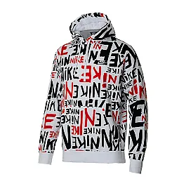Толстовка Nike M NSW CLUB PO BB HOODIE HOA Чоловіча р.S-T Білий/Комбінований