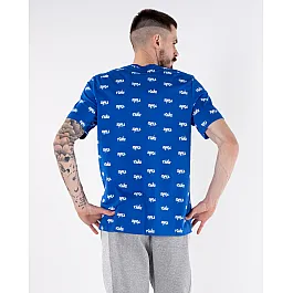 Футболка Nike M NSW TEE PRINTED CLUB LBR Чоловіча р.S Синій