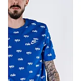 Футболка Nike M NSW TEE PRINTED CLUB LBR Чоловіча р.S Синій
