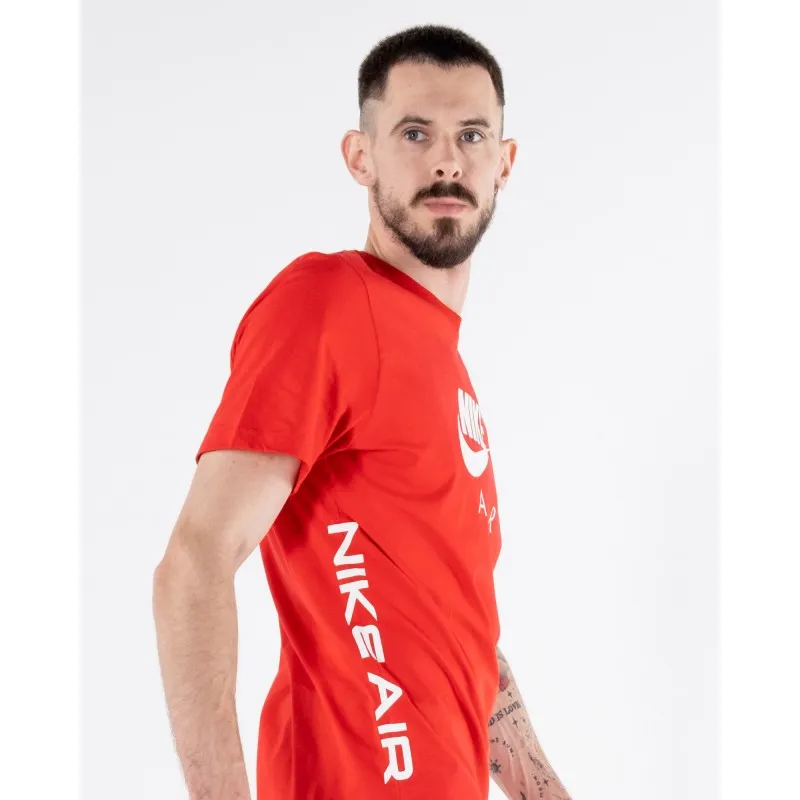 Футболка Nike M NSW TEE AIR HBR 2 Чоловіча р.M Червоний