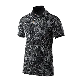 Футболка NIKE PRINTED SLIM POLO BLACK
