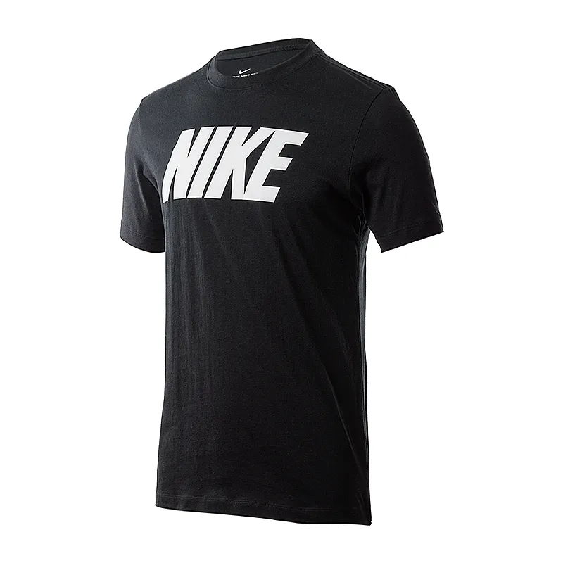 Футболка Nike M NSW TEE ICON BLOCK Чоловіки р.S Білий/Чорний