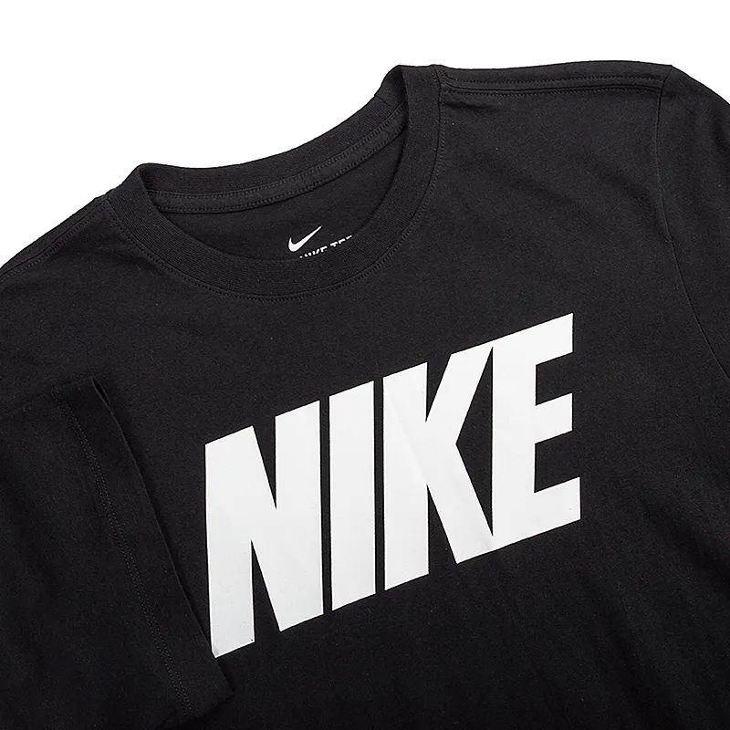 Футболка Nike M NSW TEE ICON BLOCK Чоловіки р.S Білий/Чорний