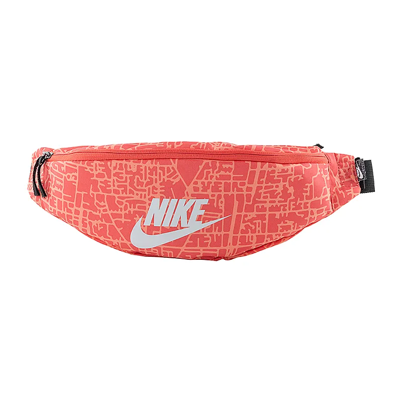 Сумка Nike NK HERITAGE WSTPCK FA21 AOP2 Унісекс р.MISC Помаранчевий