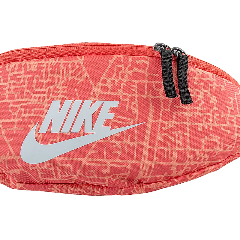 Сумка Nike NK HERITAGE WSTPCK FA21 AOP2 Унісекс р.MISC Помаранчевий
