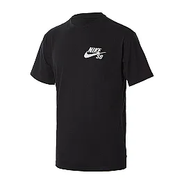 Футболка Nike M NK SB TEE LOGO Чоловіки р.S Білий/Чорний