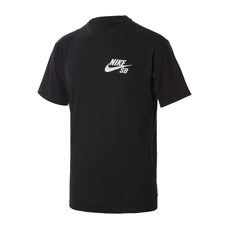 Футболка Nike M NK SB TEE LOGO Чоловіки р.S Білий/Чорний