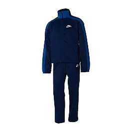 Костюм Nike U NSW HBR POLY TRACKSUIT Унісекс дитячий (8-15) р.L Синій/Білий